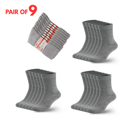 Diabetic Quarter Socks 3/6/9/12 Pairs, Non-Binding for Neuropathy & Circulation, Men & Women - Soc Doc